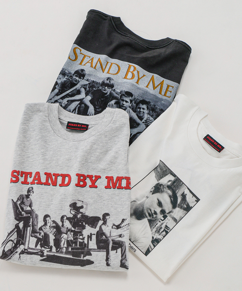JOURNAL STANDARD relume(ジャーナルスタンダード レリューム)の「STAND BY ME / スタンド・バイ・ミー 別注 プリント ロンT(Tシャツ/カットソー・メンズ・ホワイト/グレー/ブラック系その他・MEDIUM/LARGE)」の4枚目の写真