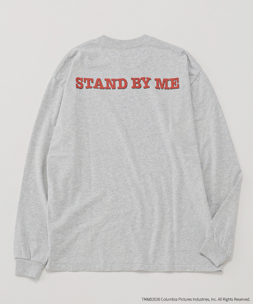 JOURNAL STANDARD relume(ジャーナルスタンダード レリューム)の「STAND BY ME / スタンド・バイ・ミー 別注 プリント ロンT(Tシャツ/カットソー・メンズ・ホワイト/グレー/ブラック系その他・MEDIUM/LARGE)」の12枚目の写真