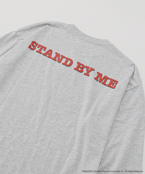 JOURNAL STANDARD relume(ジャーナルスタンダード レリューム)の「STAND BY ME / スタンド・バイ・ミー 別注 プリント ロンT(Tシャツ/カットソー・メンズ・ホワイト/グレー/ブラック系その他・MEDIUM/LARGE)」の13枚目の写真