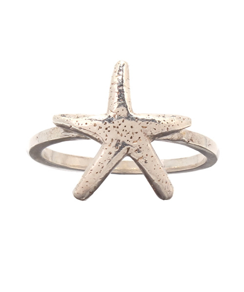 style counsel(スタイルカウンセル)の「【chibi jewels】チビ・ジュエルズ スターフィッシュシルバーリング starfish ring(リング・レディース・シルバー・FREE)」の1枚目の写真