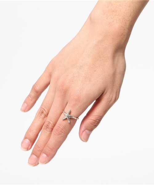 style counsel(スタイルカウンセル)の「【chibi jewels】チビ・ジュエルズ スターフィッシュシルバーリング starfish ring(リング・レディース・シルバー・FREE)」の3枚目の写真
