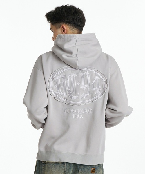 DC SHOES(ディーシーシューズ)の「DC SHOES メンズ 26 HIDDEN PH パーカー 【2026年秋冬モデル】/プルオーバーフーディー(パーカー・メンズ・ブラック系その他3/ブラック系その他2/グレー系その他2/グレー系その他/カーキ・LARGE/X-LARGE/MEDIUM)」の1枚目の写真