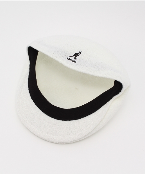 KANGOL(カンゴール)の「KANGOL HUNTING BERMUDA 504 WHITE(ハンチング/ベレー帽・メンズ・ホワイト・LARGE/MEDIUM)」の4枚目の写真