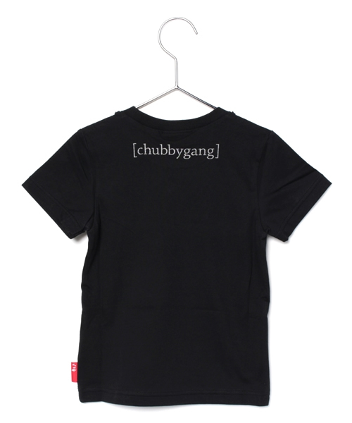 CHUBBYGANG（チャビーギャング）の「取り外しネックレス風チャーム付Tシャツ（Tシャツ/カットソー・キッズ・ホワイト/ブラック・100/120/110/130/90）」の8枚目の写真