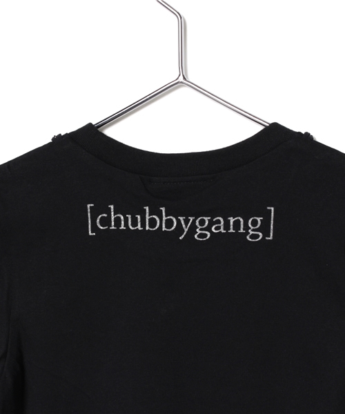CHUBBYGANG（チャビーギャング）の「取り外しネックレス風チャーム付Tシャツ（Tシャツ/カットソー・キッズ・ホワイト/ブラック・100/120/110/130/90）」の4枚目の写真