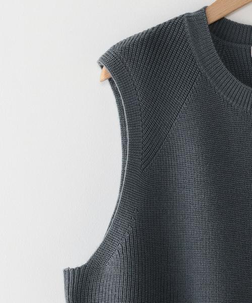 Steven Alan（スティーブンアラン）の「＜Steven Alan＞ CROCE AZE VEST/ﾍﾞｽﾄ ◆（ベスト・メンズ・ネイビー/ライトブルー/マスタード・LARGE/MEDIUM/SMALL/X-LARGE）」の4枚目の写真