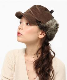 Khaju | INFEILDER DESIGN:コーデュロイシャーロックキャップ(キャップ)