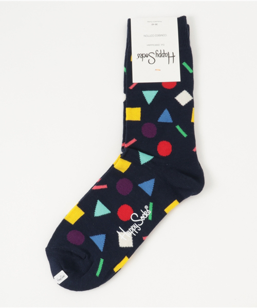 Happy Socks（ハッピーソックス）の「Happy Socks/ハッピーソックス PLAY/プレイ 605059（ソックス/靴下・メンズ・ブラック/グレー/ネイビー・41/36）」の3枚目の写真