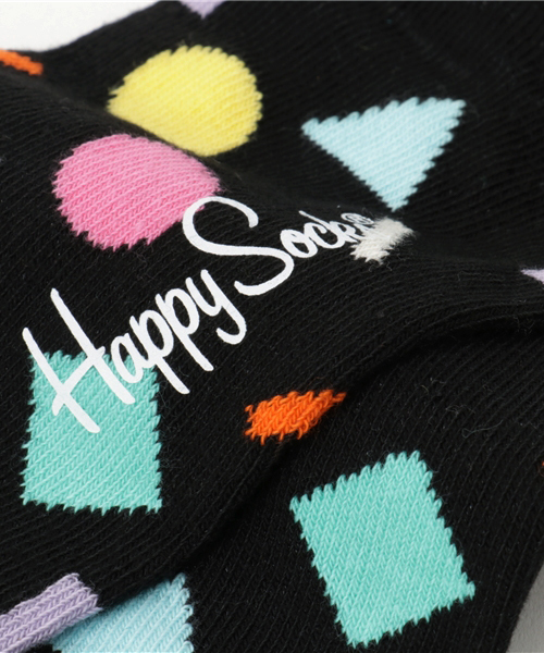 Happy Socks（ハッピーソックス）の「Happy Socks/ハッピーソックス PLAY/プレイ 605059（ソックス/靴下・メンズ・ブラック/グレー/ネイビー・41/36）」の5枚目の写真