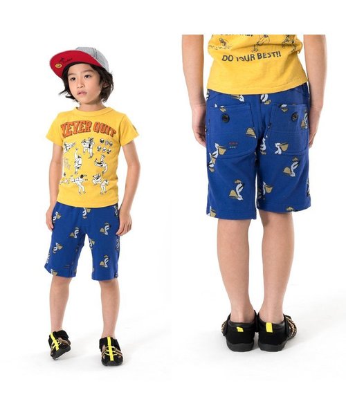 BREEZE（ブリーズ）の「3柄生きもの総柄パンツ 5分丈（その他パンツ・キッズ・ピンク/ブルー/グレー・140/110/130/120/95/80/90/100）」の14枚目の写真