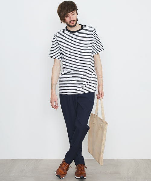 ボーダーリバーシブルカットソー（Tシャツ/カットソー）｜UNITED