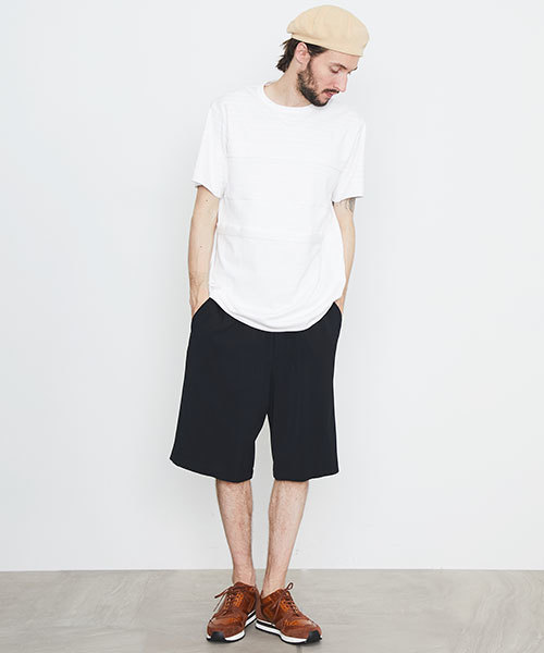 UNITED TOKYO(ユナイテッドトウキョウ)の「ボーダーリバーシブルカットソー(Tシャツ/カットソー・メンズ・ブラック/オフホワイト・1/3/2)」の12枚目の写真