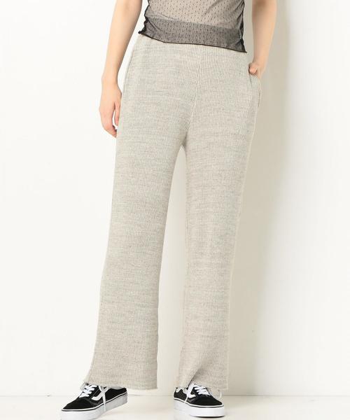 Another Edition（アナザーエディション）の「コットンテレコパンツ（その他パンツ・レディース・ナチュラル/ライトグレー/マスタード/ブラック/ダークグリーン・FREE）」の4枚目の写真