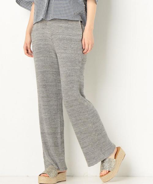 Another Edition（アナザーエディション）の「コットンテレコパンツ（その他パンツ・レディース・ナチュラル/ライトグレー/マスタード/ブラック/ダークグリーン・FREE）」の3枚目の写真