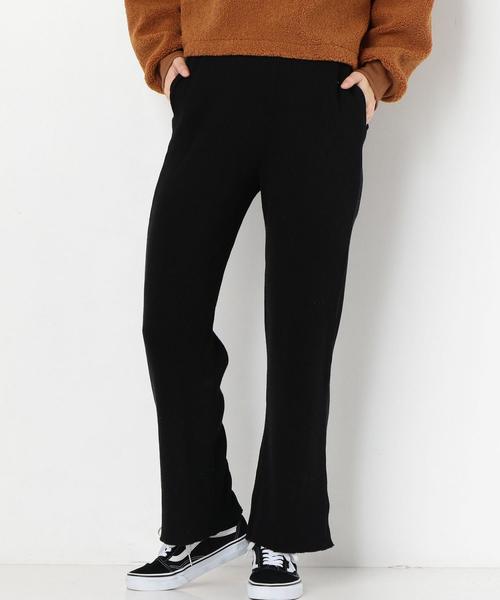 Another Edition（アナザーエディション）の「コットンテレコパンツ（その他パンツ・レディース・ナチュラル/ライトグレー/マスタード/ブラック/ダークグリーン・FREE）」の2枚目の写真