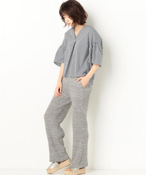 Another Edition（アナザーエディション）の「コットンテレコパンツ（その他パンツ・レディース・ナチュラル/ライトグレー/マスタード/ブラック/ダークグリーン・FREE）」の9枚目の写真