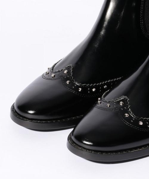 Another Edition（アナザーエディション）の「メタルメダリオンショートブーツ ◆（ブーツ・レディース・ブラック・MEDIUM/SMALL/LARGE）」の5枚目の写真