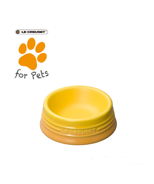 ル・クルーゼ ペットフードコンテナー スクープ付き、ペットボール S