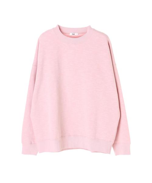 koe（コエ）の「【雑誌掲載商品】ビッグシルエット裏毛プルオーバー（スウェット・メンズ・ネイビー/ブルー/グレー/カーキ/ブラック/ピンク・M/L）」の17枚目の写真