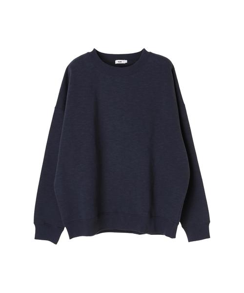 koe（コエ）の「【雑誌掲載商品】ビッグシルエット裏毛プルオーバー（スウェット・メンズ・ネイビー/ブルー/グレー/カーキ/ブラック/ピンク・M/L）」の14枚目の写真