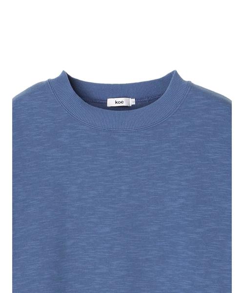 koe（コエ）の「【雑誌掲載商品】ビッグシルエット裏毛プルオーバー（スウェット・メンズ・ネイビー/ブルー/グレー/カーキ/ブラック/ピンク・M/L）」の10枚目の写真