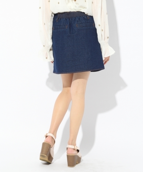 Heather(ヘザー)の「フロントZIPダイケイスカート 791686(スカート・レディース・ネイビー/ブラウン/カーキ・S/M)」の13枚目の写真