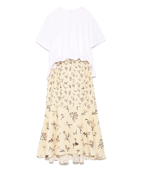 Mila Owen ミラオーウェン の Tシャツドッキングワンピース ワンピース Wear