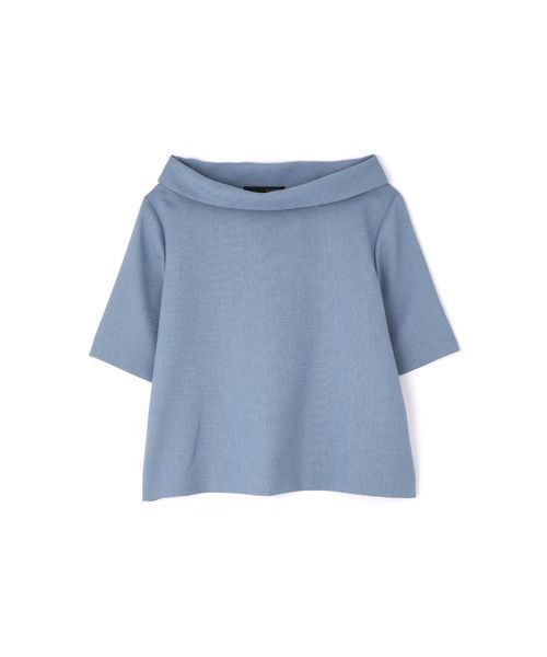 22 OCTOBRE（ヴァンドゥ－オクトーブル）の「麻調サマーセットアップブラウス【セットアップ対応商品】（シャツ/ブラウス・レディース・グレー/ブルー・36/38）」の13枚目の写真