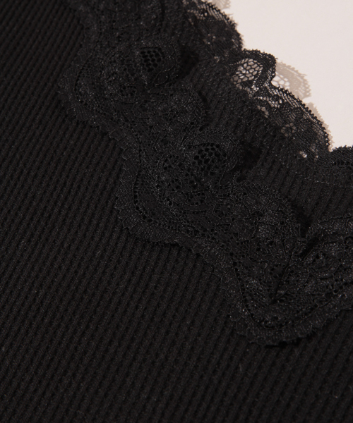 apres jour（アプレジュール）の「ワッフルレースメローT【ZOZOTOWN限定アイテム】（Tシャツ/カットソー・レディース・イエロー/オフホワイト/ブラック/サックスブルー・フリー）」の19枚目の写真