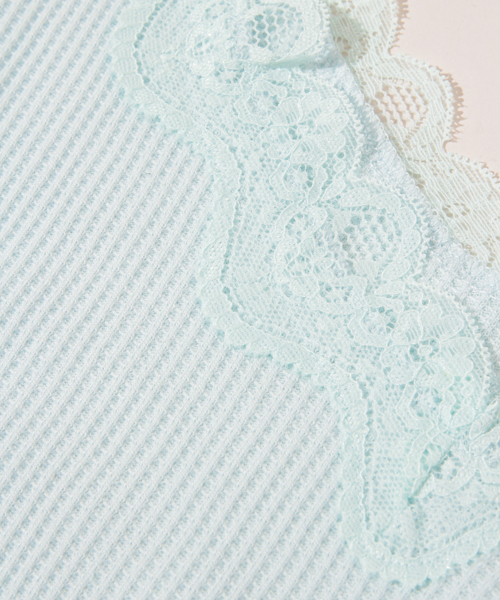 apres jour（アプレジュール）の「ワッフルレースメローT【ZOZOTOWN限定アイテム】（Tシャツ/カットソー・レディース・イエロー/オフホワイト/ブラック/サックスブルー・フリー）」の20枚目の写真