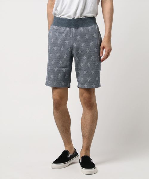 AZUL by moussy（アズールバイマウジー）の「スタージャガードポンチショーツ（その他パンツ・メンズ・ネイビー/トップグレー・LARGE/MEDIUM/SMALL/X-LARGE/X-SMALL）」の2枚目の写真