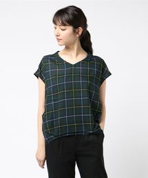 AMERICAN HOLIC | ・Vネックノースリーブブラウス(シャツ/ブラウス)