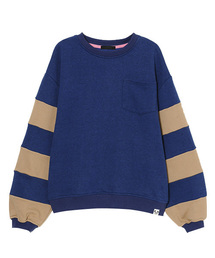 Candy Stripper | BORDER L/S スウェット(スウェット)