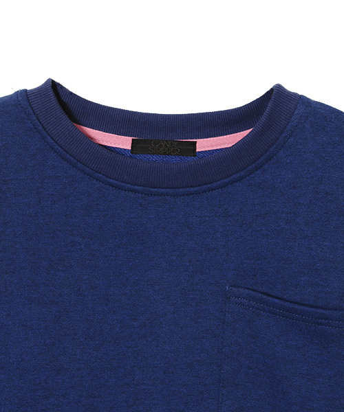 Candy Stripper(キャンディストリッパー)の「BORDER L/S スウェット(スウェット・レディース・ブラック/ネイビー/イエロー・2)」の7枚目の写真