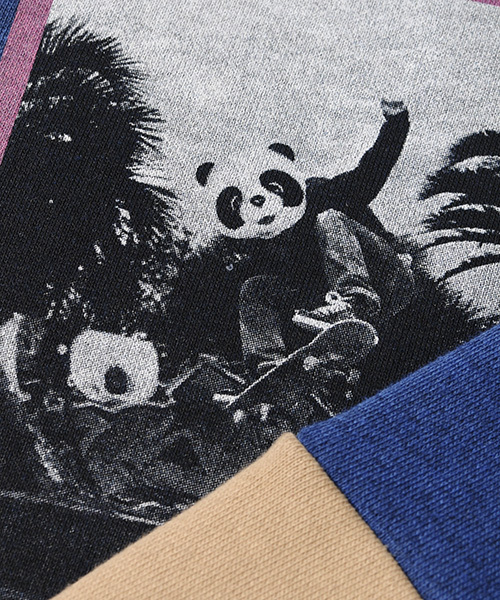 Candy Stripper(キャンディストリッパー)の「BORDER L/S スウェット(スウェット・レディース・ブラック/ネイビー/イエロー・2)」の11枚目の写真