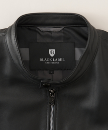 ブラックレーベルクレストブリッジ ラムレザー シングルライダースジャケット 中古・古着通販】BLACK LABEL CRESTBRIDGE (ブラックレーベル