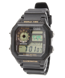 AMERICAN RAG CIE | CASIO ワールドトラベラーウォッチ 101-DNY-AE-1200WH-1B ∴(アナログ腕時計)