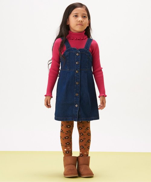 apres les cours(アプレレクール)の「ビスチェジャンパースカート(ジャンパースカート・キッズ・ワインレッド/インディゴブルー・120/140/90/100/130/80/110)」の17枚目の写真