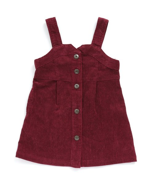 apres les cours(アプレレクール)の「ビスチェジャンパースカート(ジャンパースカート・キッズ・ワインレッド/インディゴブルー・120/140/90/100/130/80/110)」の10枚目の写真