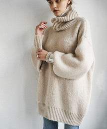 CLANE（クラネ）の「【CLANE】BIG TURTLE MOHAIR KNIT 15106-2171