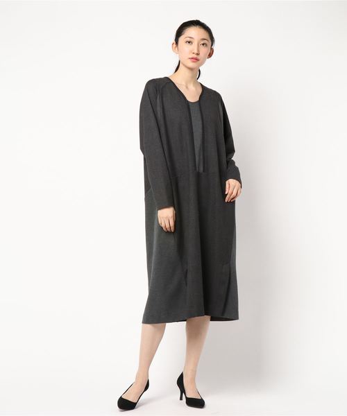 WHITE MOUNTAINEERING（ホワイトマウンテニアリング）の「CONTRASTED DRESS（チュニック）」 WEAR