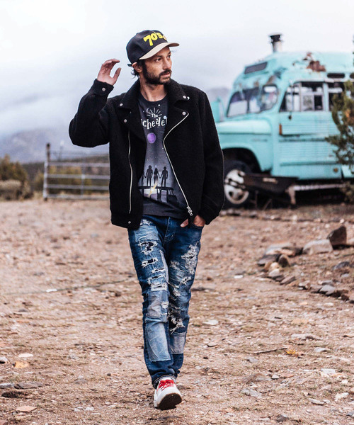 glamb】ジョルディニットダブルライダース（テーラードジャケット