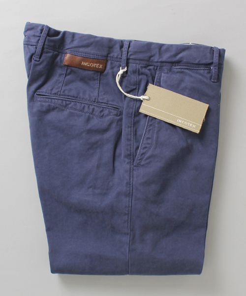 INCOTEX（インコテックス）の「□SLACKS / 1ST603 SLIMFIT CHINO（チノパンツ・メンズ・ライトグレー/チャコールグレー/ベージュ/ブラウン系その他/インディゴブルー・30/31/32）」の5枚目の写真