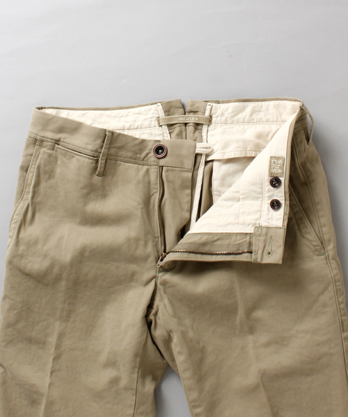 INCOTEX（インコテックス）の「□SLACKS / 1ST603 SLIMFIT CHINO（チノパンツ・メンズ・ライトグレー/チャコールグレー/ベージュ/ブラウン系その他/インディゴブルー・30/31/32）」の7枚目の写真