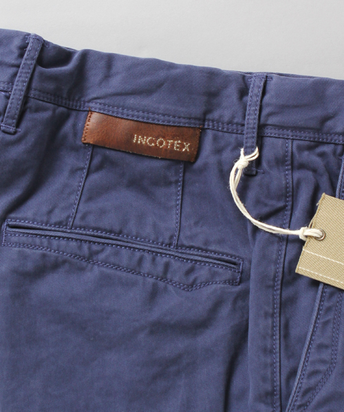 INCOTEX（インコテックス）の「□SLACKS / 1ST603 SLIMFIT CHINO（チノパンツ・メンズ・ライトグレー/チャコールグレー/ベージュ/ブラウン系その他/インディゴブルー・30/31/32）」の13枚目の写真