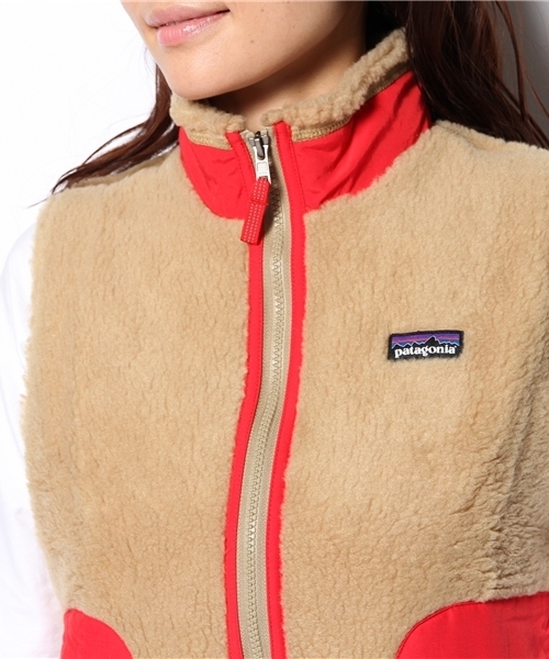 BEAMS BOY（ビームスボーイ）の「□Patagonia / “Kids Retro-X Vest” 13（ベスト・レディース・ベージュ/ネイビー/オフホワイト・ONE SIZE）」の8枚目の写真