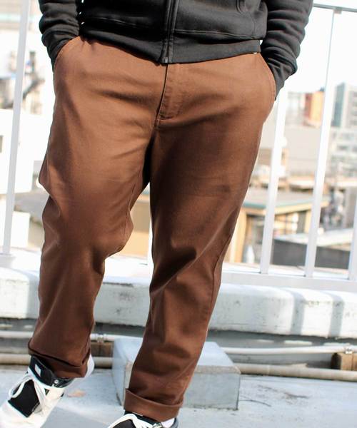 DEPACTUS(ディパクタス)の「TRANSITIONPANT/ストレッチチノパンツ(チノパンツ・メンズ・ブラック/ベージュ/ブラウン・28/34/32/30)」の1枚目の写真