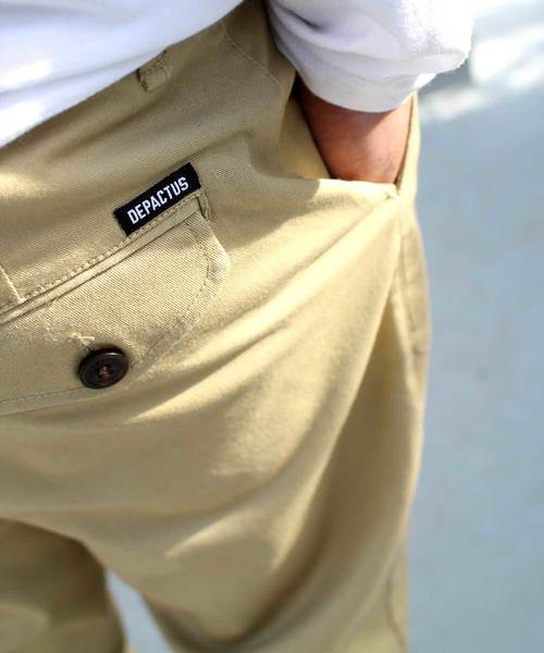 DEPACTUS(ディパクタス)の「TRANSITIONPANT/ストレッチチノパンツ(チノパンツ・メンズ・ブラック/ベージュ/ブラウン・28/34/32/30)」の10枚目の写真