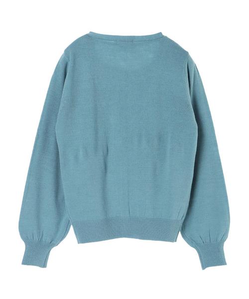 earth music&ecology（アースミュージックアンドエコロジー）の「id レースニットアンサンブル ○（ニット/セーター・レディース・ライトグレー/ネイビー/アイボリー/ミント/ライトイエロー/ライトピンク・S/M）」の22枚目の写真