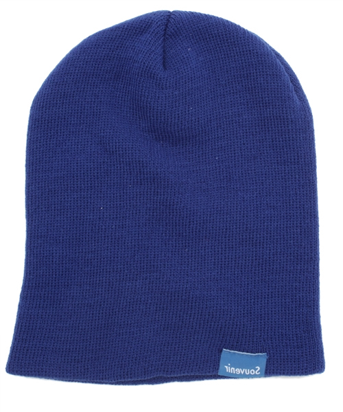 WHO'S WHO gallery（フーズフーギャラリー）の「【rinevuos】ショートビーニー（ニットキャップ/ビーニー・メンズ・ブラック/ホワイト/ネイビー/ワインレッド/ブルー/レッド・FREE）」の2枚目の写真